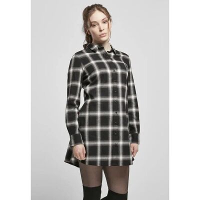 Urban Classics Robe à Manches Longues Check Black / White XS Femme - Publicité Urban Classics Robe à Manches Longues Check Black / White XS Femme - Publicité