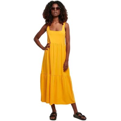 Urban Classics Robe Midi Sans Manches Valance Magic Mango S Femme - Publicité Urban Classics Robe Midi Sans Manches Valance Magic Mango S Femme - Publicité