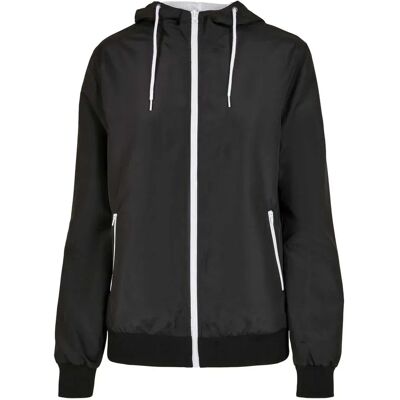 Build Your Brand Veste Recycled Black / White S Femme - Publicité Build Your Brand Veste Recycled Black / White S Femme - Publicité