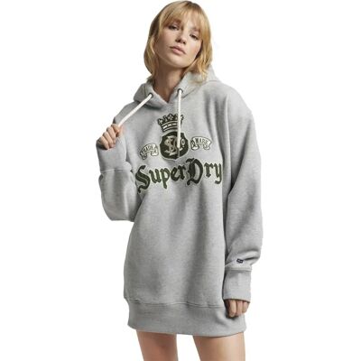 Superdry Robe à Manches Longues Vintage Pride In Craft H Grey Marl XS Femme - Publicité Superdry Robe à Manches Longues Vintage Pride In Craft H Grey Marl XS Femme - Publicité