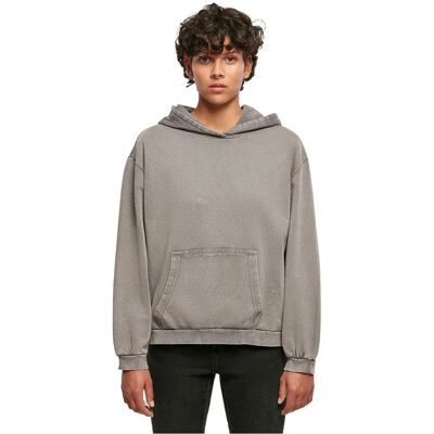 Build Your Brand Sweat à Capuche Acid Washed Oversize Asphalt XL Femme - Publicité Build Your Brand Sweat à Capuche Acid Washed Oversize Asphalt XL Femme - Publicité