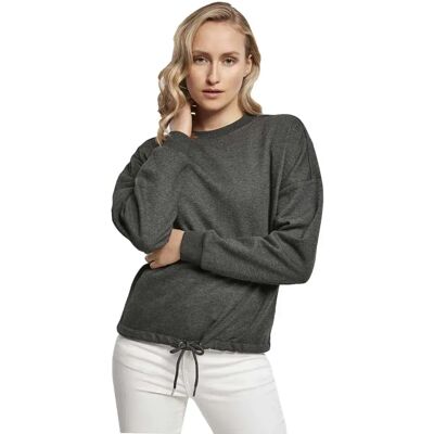 Build Your Brand Sweat-shirt Oversize Charcoal XL Femme - Publicité Build Your Brand Sweat-shirt Oversize Charcoal XL Femme - Publicité