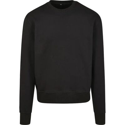 Build Your Brand Sweat-shirt Premium Oversize Black L Homme - Publicité Build Your Brand Sweat-shirt Premium Oversize Black L Homme - Publicité