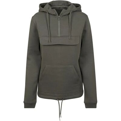 Build Your Brand Sweat à Capuche Sweat Pull Over Olive 3XL Femme - Publicité Build Your Brand Sweat à Capuche Sweat Pull Over Olive 3XL Femme - Publicité