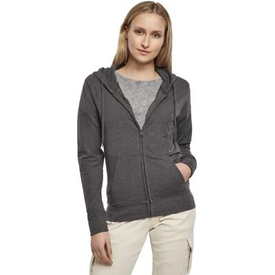 Build Your Brand Sweat-shirt à Zip Terry Charcoal S Femme - Publicité Build Your Brand Sweat-shirt à Zip Terry Charcoal S Femme - Publicité