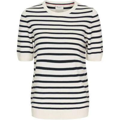 Redgreen T-shirt à Manches Courtes Aimee Off White Stripe S Femme - Publicité Redgreen T-shirt à Manches Courtes Aimee Off White Stripe S Femme - Publicité