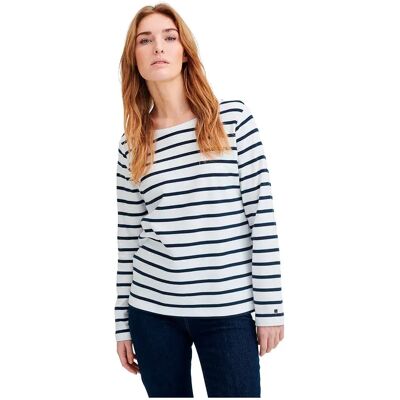 Redgreen T-shirt à Manches Longues Catalina Off White Stripe XL Femme - Publicité Redgreen T-shirt à Manches Longues Catalina Off White Stripe XL Femme - Publicité