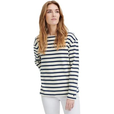 Redgreen T-shirt à Manches Longues Claudia Off White Stripe XL Femme - Publicité Redgreen T-shirt à Manches Longues Claudia Off White Stripe XL Femme - Publicité
