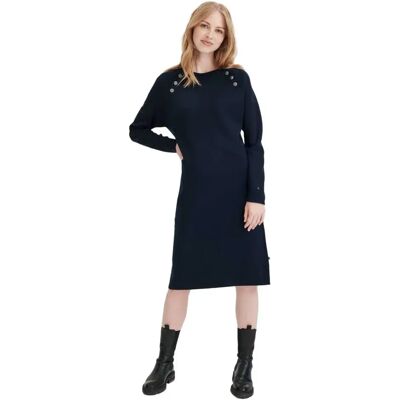 Redgreen Robe Midi à Manches Longues Dune Dark Navy L Femme - Publicité Redgreen Robe Midi à Manches Longues Dune Dark Navy L Femme - Publicité