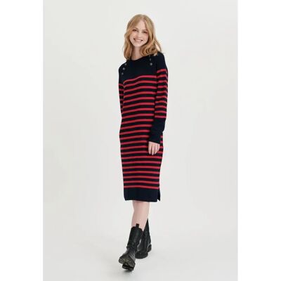 Redgreen Robe Midi à Manches 3/4 Dune Red Stripe M Femme - Publicité Redgreen Robe Midi à Manches 3/4 Dune Red Stripe M Femme - Publicité