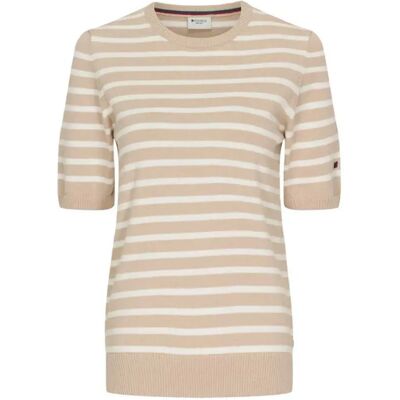 Redgreen T-shirt à Manches Courtes Aimee Mid Sand Stripe L Femme - Publicité Redgreen T-shirt à Manches Courtes Aimee Mid Sand Stripe L Femme - Publicité