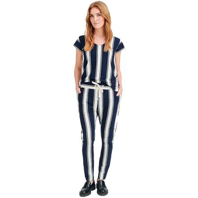 Redgreen Pantalon Celene Navy Stripe M Femme - Publicité Redgreen Pantalon Celene Navy Stripe M Femme - Publicité