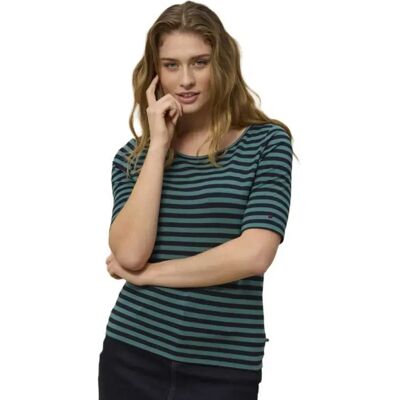 Redgreen T-shirt à Manches Courtes Hedy Mid Green Stripe S Femme - Publicité Redgreen T-shirt à Manches Courtes Hedy Mid Green Stripe S Femme - Publicité