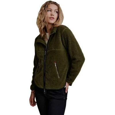 Redgreen Veste Sansa Teddy Fleece Olive Green S Femme - Publicité Redgreen Veste Sansa Teddy Fleece Olive Green S Femme - Publicité