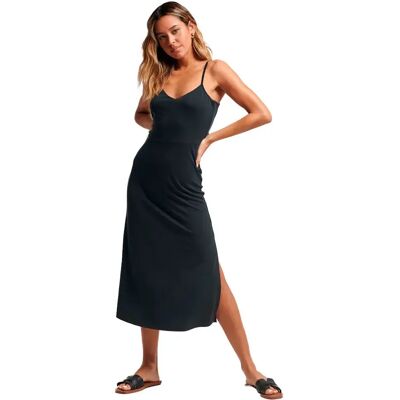 Superdry Robe Longue Sans Manches Studios Jersey Open Back Black L Femme - Publicité Superdry Robe Longue Sans Manches Studios Jersey Open Back Black L Femme - Publicité