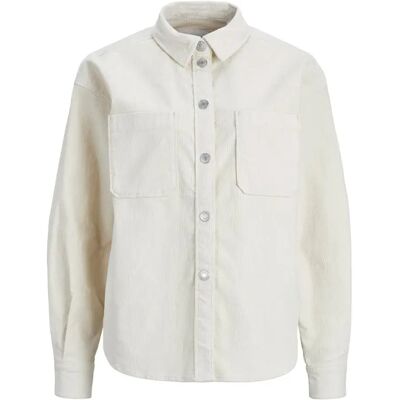 Jack & Jones Chemise Surchemise Gelly New Rlx Cord Jjxx Bone White S Femme - Publicité Jack & Jones Chemise Surchemise Gelly New Rlx Cord Jjxx Bone White S Femme - Publicité