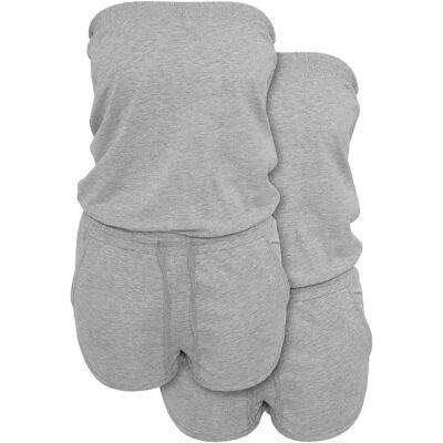 Build Your Brand Combinaison Sans Manches By018a 2 Unités Heather Grey L Femme - Publicité Build Your Brand Combinaison Sans Manches By018a 2 Unités Heather Grey L Femme - Publicité