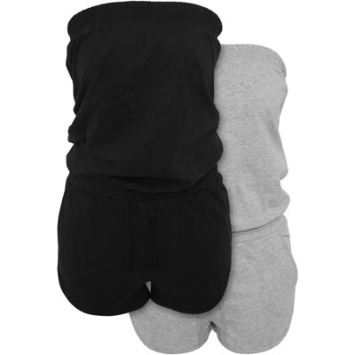 Build Your Brand Combinaison Sans Manches By018a 2 Unités Heather Grey / Black XS Femme - Publicité Build Your Brand Combinaison Sans Manches By018a 2 Unités Heather Grey / Black XS Femme - Publicité