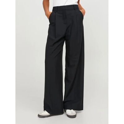 Jjxx Pantalon Taille Haute Ellis Wide Leg Black XS - Publicité Jjxx Pantalon Taille Haute Ellis Wide Leg Black XS - Publicité