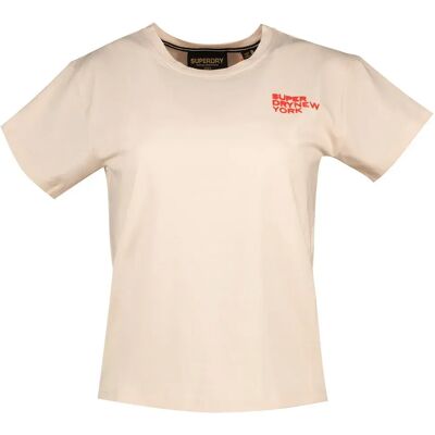Superdry W1011374A T-shirt Rose Décontracté - T-shirt - Publicité Superdry W1011374A T-shirt Rose Décontracté - T-shirt - Publicité