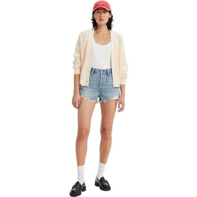 Levi´s ® Short En Jean 501™ Original Med Indigo - Worn In 56327-0390 25 Femme - Publicité Levi´s ® Short En Jean 501™ Original Med Indigo - Worn In 56327-0390 25 Femme - Publicité