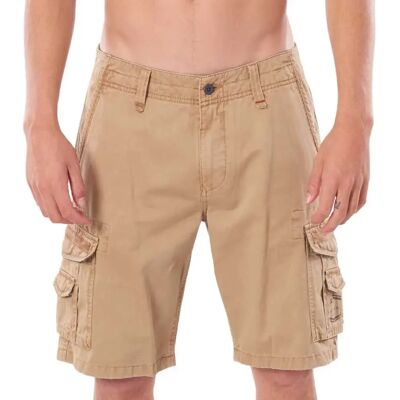 Rip Curl Short Cargo Trail Walk Khaki 30 Homme - Publicité Rip Curl Short Cargo Trail Walk Khaki 30 Homme - Publicité