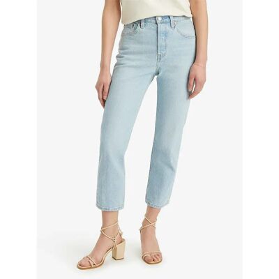 Levi´s ® Jean 501® Cropped Light Indigo / Worn In / Wow Me Over 30 Femme - Publicité Levi´s ® Jean 501® Cropped Light Indigo / Worn In / Wow Me Over 30 Femme - Publicité