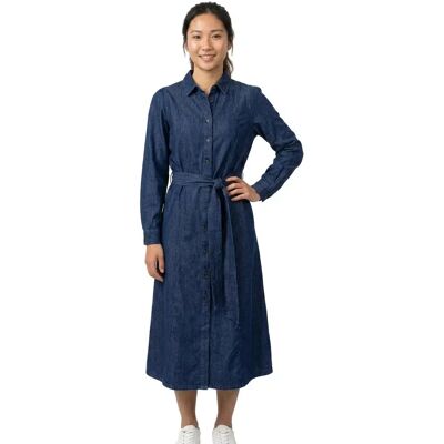 Salsa Jeans Robe Midi à Manches Longues 21008896 Medium Wash S Femme - Publicité Salsa Jeans Robe Midi à Manches Longues 21008896 Medium Wash S Femme - Publicité