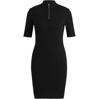 Hugo Robe à Manches Courtes Nasiia Black M Femme - Publicité Hugo Robe à Manches Courtes Nasiia Black M Femme - Publicité