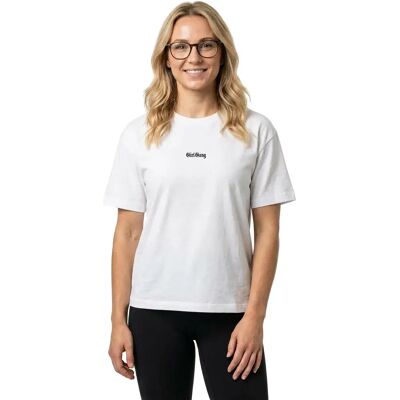 Miss Tee T-shirt à Manches Courtes Girl Gang White 5XL Femme - Publicité Miss Tee T-shirt à Manches Courtes Girl Gang White 5XL Femme - Publicité