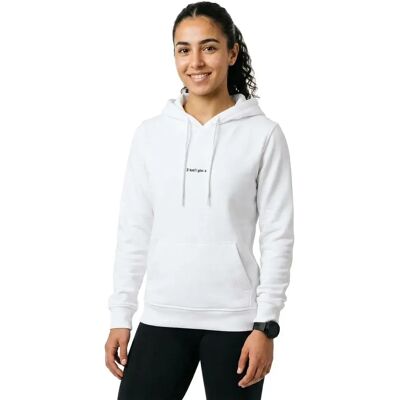 Miss Tee Sweat à Capuche I Don´t Give A Mst042 White XS Femme - Publicité Miss Tee Sweat à Capuche I Don´t Give A Mst042 White XS Femme - Publicité