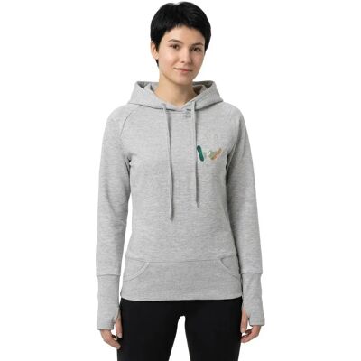 Miss Tee Sweat à Capuche Kicks Love Emb Grey S Femme - Publicité Miss Tee Sweat à Capuche Kicks Love Emb Grey S Femme - Publicité