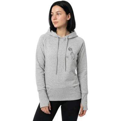 Miss Tee Sweat à Capuche Only Love Grey M Femme - Publicité Miss Tee Sweat à Capuche Only Love Grey M Femme - Publicité