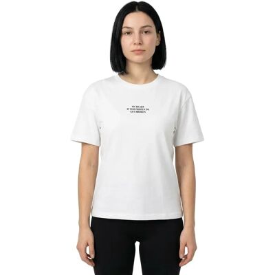 Miss Tee T-shirt à Manches Courtes Too Frozen White 5XL Femme - Publicité Miss Tee T-shirt à Manches Courtes Too Frozen White 5XL Femme - Publicité