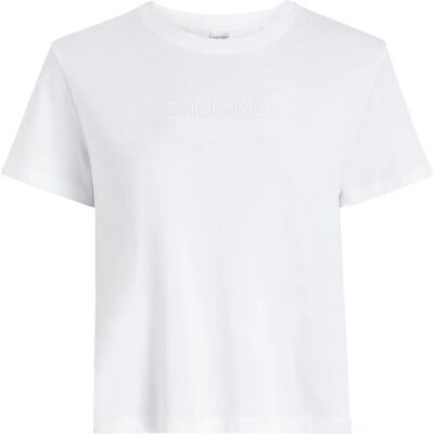 Calvin Klein T-shirt à Manches Courtes Classic 2 White S Femme - Publicité Calvin Klein T-shirt à Manches Courtes Classic 2 White S Femme - Publicité