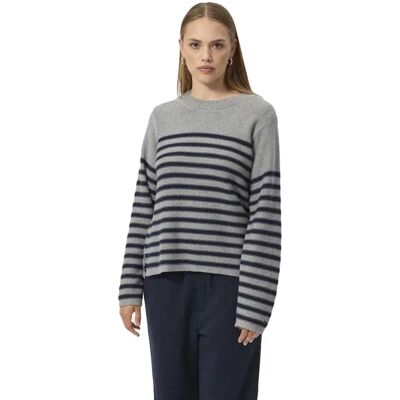 Redgreen Pull Karoline Grey Stripe XL Femme - Publicité Redgreen Pull Karoline Grey Stripe XL Femme - Publicité