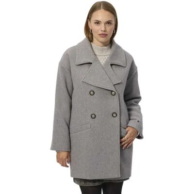 Redgreen Manteau Senta Light Grey Melange M Femme - Publicité Redgreen Manteau Senta Light Grey Melange M Femme - Publicité