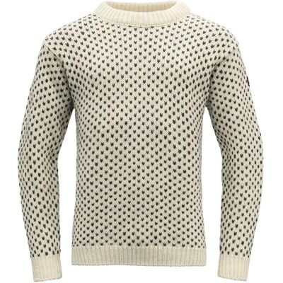 Devold Pull en laine Nordsjo - Blanc cassé - Unisexe - XXL - Publicité Devold Pull en laine Nordsjo - Blanc cassé - Unisexe - XXL - Publicité