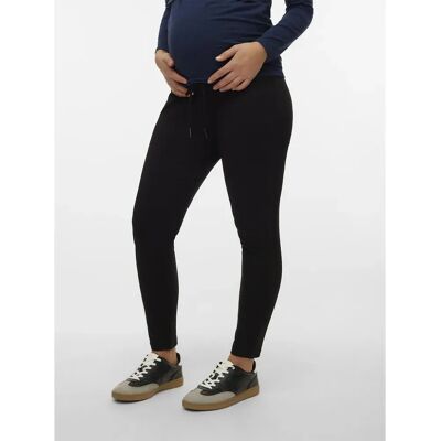 Vero Moda Pantalon Eva Loose String Maternity Black M Femme - Publicité Vero Moda Pantalon Eva Loose String Maternity Black M Femme - Publicité