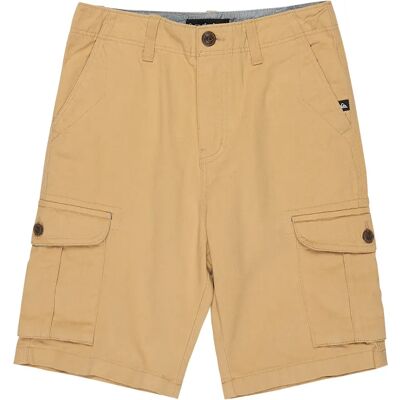 Quiksilver Short Cargo Crucial Battle Khaki 10 Années Garçon - Publicité Quiksilver Short Cargo Crucial Battle Khaki 10 Années Garçon - Publicité