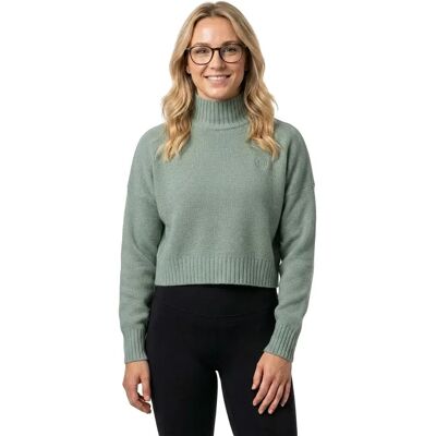 Hugo Pull Sesty 01 Blue Bright Green M Femme - Publicité Hugo Pull Sesty 01 Blue Bright Green M Femme - Publicité