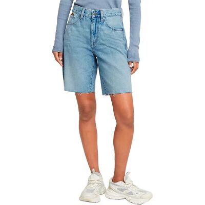G-star Short En Jean Viktoria Bermuda Raw Edge Sun Faded Blue Cape 26 Femme - Publicité G-star Short En Jean Viktoria Bermuda Raw Edge Sun Faded Blue Cape 26 Femme - Publicité