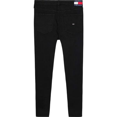 Tommy Jeans Jeans Taille Haute Sylvia Dh4288 Skinny Fit Denim Black 31 - Publicité Tommy Jeans Jeans Taille Haute Sylvia Dh4288 Skinny Fit Denim Black 31 - Publicité
