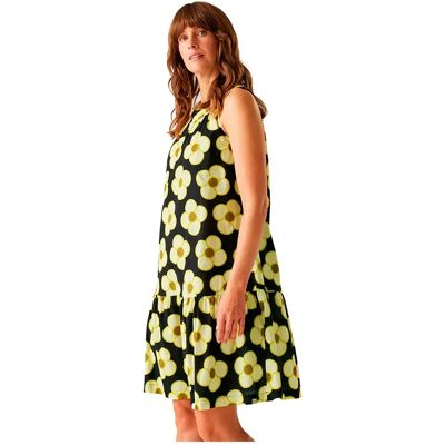 Regatta Robe Sans Manches Orla Summer Ii Sunflower Black 34 - Publicité Regatta Robe Sans Manches Orla Summer Ii Sunflower Black 34 - Publicité