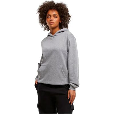 Urban Classics Sweat à Capuche Loose Light Brushed Fleece Melange L Femme - Publicité Urban Classics Sweat à Capuche Loose Light Brushed Fleece Melange L Femme - Publicité