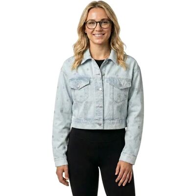 Hugo Veste En Jean Galatea 10270442 01 Light / Pastel Blue M Femme - Publicité Hugo Veste En Jean Galatea 10270442 01 Light / Pastel Blue M Femme - Publicité