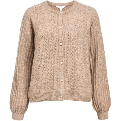 Object Cardigan Flora Re Desert Taupe / Melange XS Femme - Publicité Object Cardigan Flora Re Desert Taupe / Melange XS Femme - Publicité