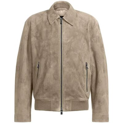 Boss Veste En Cuir Merwyn2 Light Beige 52 Homme - Publicité Boss Veste En Cuir Merwyn2 Light Beige 52 Homme - Publicité