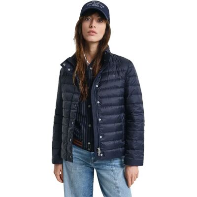 Gant Veste Matelassée 4700481 Evening Blue XS Femme - Publicité Gant Veste Matelassée 4700481 Evening Blue XS Femme - Publicité