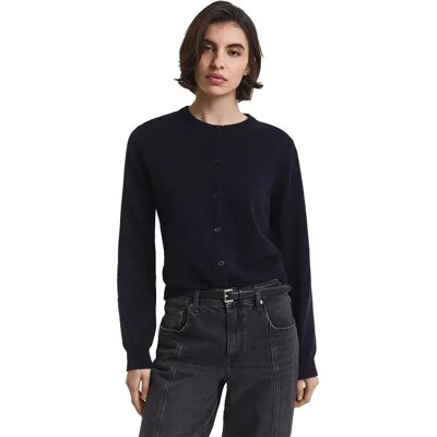 Gant Cardigan 4805354 Evening Blue XS Femme - Publicité Gant Cardigan 4805354 Evening Blue XS Femme - Publicité